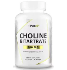 Холин Битартрат (витамин В4) 1WIN Choline (90 капс)