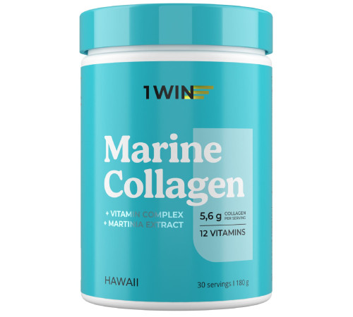 Коллаген морской 1WIN Marine Collagen, 180 гр - Гавайи