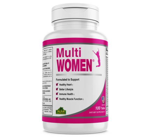 Витамины для женщин Alfa Vitamins Multi Women Daily (100 таб)
