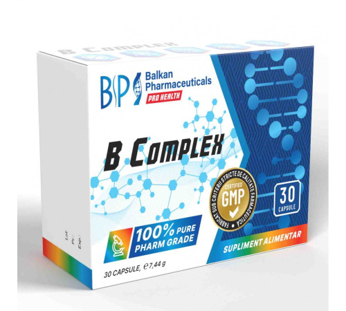 Витамины группы B Balkan Pharmaceuticals B Complex (30 капс)