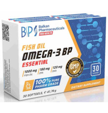 Омега 3, рыбий жир Balkan Pharmaceuticals Omega 3 Essential (30 капс)