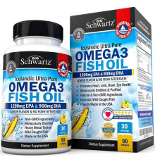 Рыбий жир BioSchwartz Omega 3 Fish Oil (90 капс)