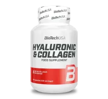 Гиалуроновая кислота и Коллаген BioTech USA Hyaluronic & Collagen (30 капс)
