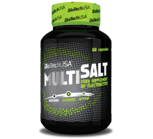 Солевые капсулы с электролитами BioTechUSA MultiSalt (60 капс)