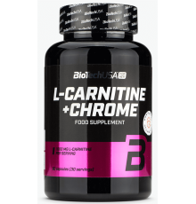 Карнитин BioTech USA L-Carnitine + Chrome For Her (60 капс)