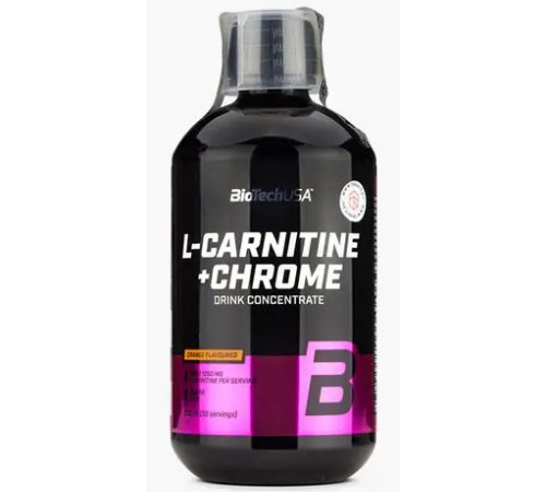 Карнитин BioTech USA L-Carnitine + Chrome (500 мл)