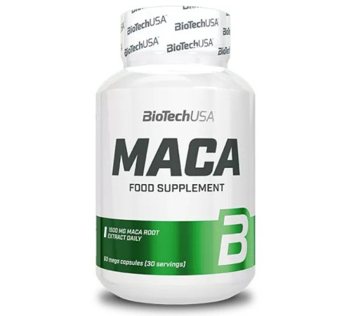 Мака перуанская Biotech USA Maca 750 mg (60 капс)