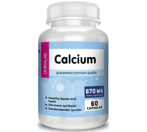 Кальций цитрат Chikalab Calcium (60 капс)