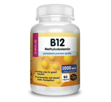 Витамин Б12 Метилкобаламин Chikalab Vitamin B12 (60 таб)