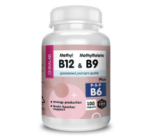 Витамины В6+В9+В12 Chikalab Vitamin B6+B9+B12 (100 таб)