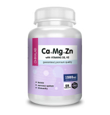 Витамины Chikalab Ca+Mg+Zn, D3, K2 (60 таб)