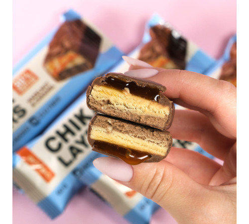 Протеиновый батончик Chikalab Chika Layers (60 гр)