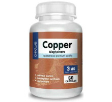 Бисглицинат Меди Chikalab Copper Bisglycinate (60 капс)