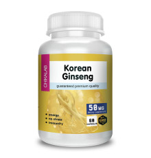 Корейский Женьшень Chikalab Korean Ginseng (60 капс)