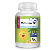 Витамин Д3 детский Chikalab Vitamin D3 Baby (60 ампул)