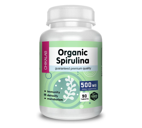 Спирулина Chikalab Spirulina (90 таб)