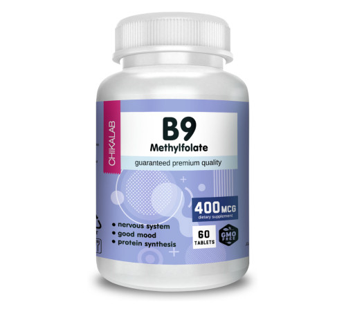 Фолиевая кислота Chikalab Methyl Folate (60 таб)