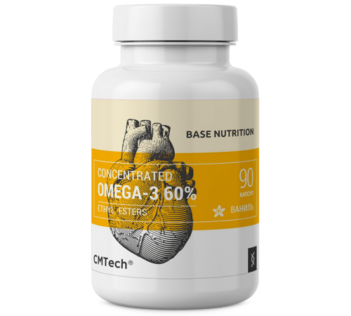 Рыбий жир CMTech Omega-3 60% (90 капс)