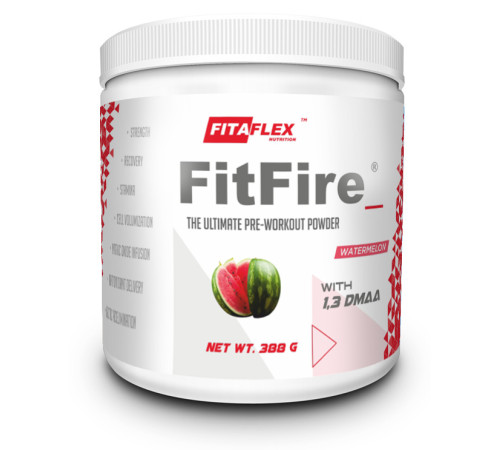 Предтренировочный комплекс FitaFlex FitFire (388 гр)