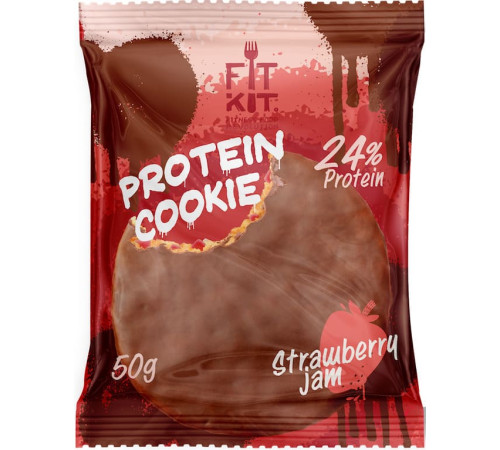 Протеиновое печенье Fit Kit - Protein Chocolate Cookie (50 гр)