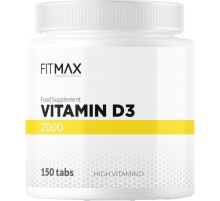 Витамин D3 FitMax D3 2000, 8000IU, 150 табл.