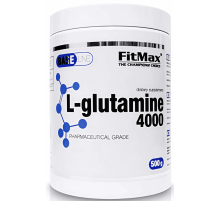 Глютамин FitMax Base L-Glutamine 4000, 500 гр