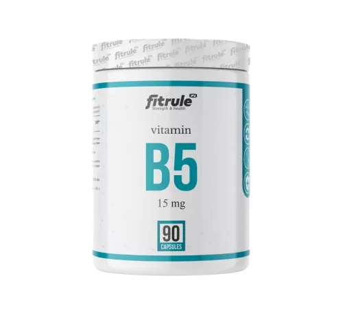 Пантотеновая кислота Fitrule Pantothenic Acid, 90 капс