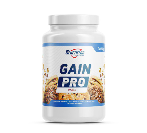 Гейнер GeneticLab Nutrition Gain Pro (2000 гр)