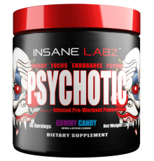 Предтренировочный комплекс Insane Labz Psychotic (219 гр)