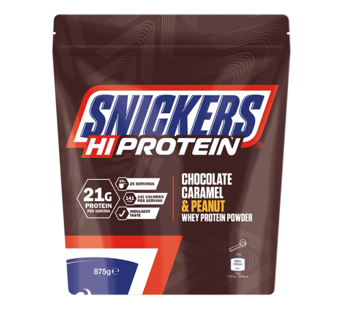 Сывороточный протеин Snickers Hi Protein Whey Powder (875 гр)