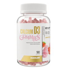 Кальций с Д3 Maxler Calcium D3 Gummies (90 таб)