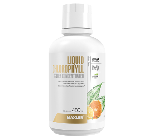 Хлорофилл Maxler Liquid Chlorophyll Super Concentrated (450 мл)