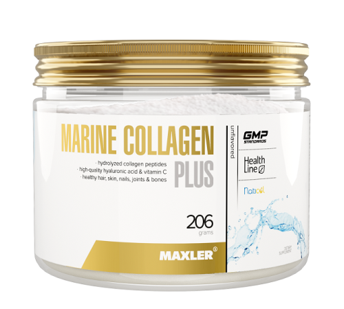 Коллаген морской Maxler Marine Collagen Plus (206 гр)