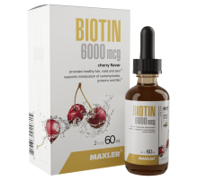 Биотин Maxler Biotin 6000 mcg Drops (60 мл)