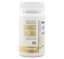 Гинкго билоба Maxler Ginkgo Biloba Organic (60 таб)