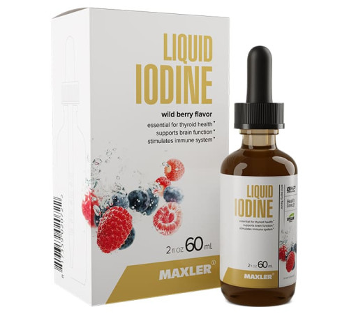Йод Maxler Liquid Iodine Drops (60 мл)