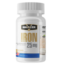 Железо Maxler Iron 25 mg (90 капс)