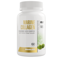 Коллаген, гиалуроновая кислота Maxler Marine Collagen + Hyaluronic Acid complex (60 капс)