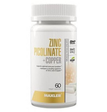 Цинк пиколинат Maxler Zinc Picolinate + Copper (60 капс)
