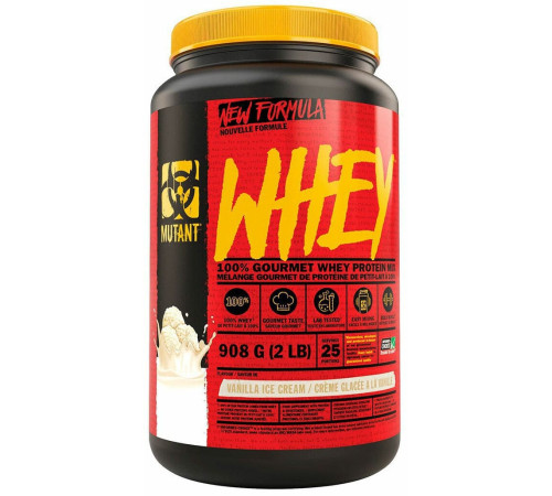Протеин сывороточный Mutant Whey (908 гр)