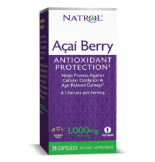 Ягоды асаи Natrol AcaiBerry (75 капс)