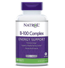 Витамины группы Б Natrol B-100 Complex (100 таб)
