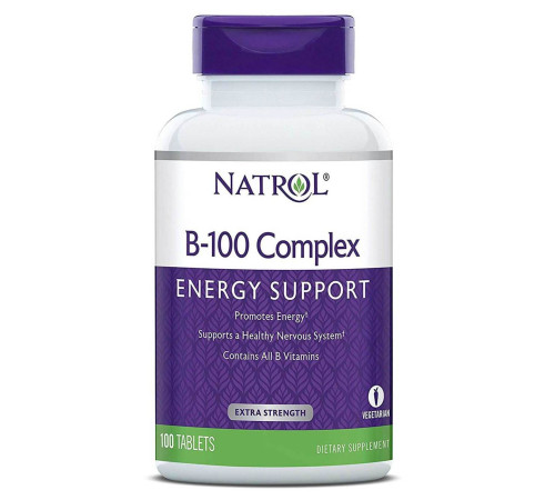 Витамины группы Б Natrol B-100 Complex (100 таб)