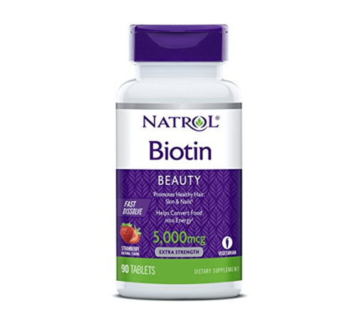 Биотин Natrol Biotin 5000 Fast Dissolve (90 таб)