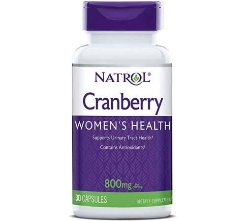 Экстракт клюквы Natrol Cranberry (30 капс)