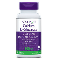 Кальций Д-Глюкорат Natrol Calcium D-Glucarate 250 mg (60 таб)