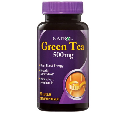 Экстракт зелёного чая Natrol Green Tea (60 капс)