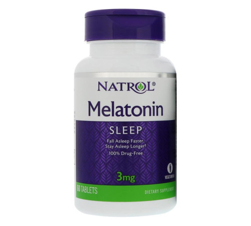 Мелатонин Natrol Melatonin 3 мг