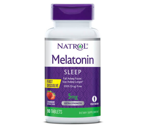 Мелатонин Natrol Melatonin 5 mg Fast Dissolve (90 таб)