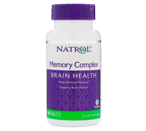 Комплекс для мозга Natrol Memory Complex (60 таб)